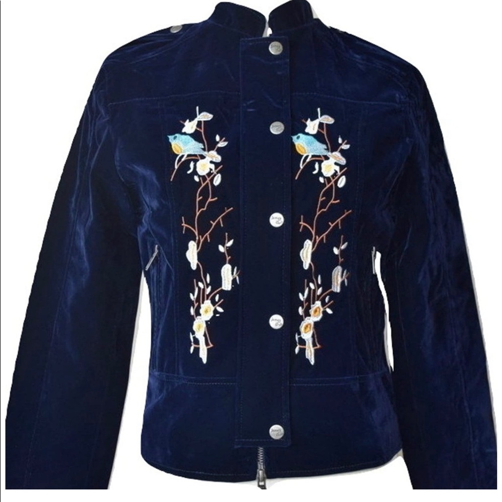 James&Co Embroidered Jacket Vegan - Ashling NWT